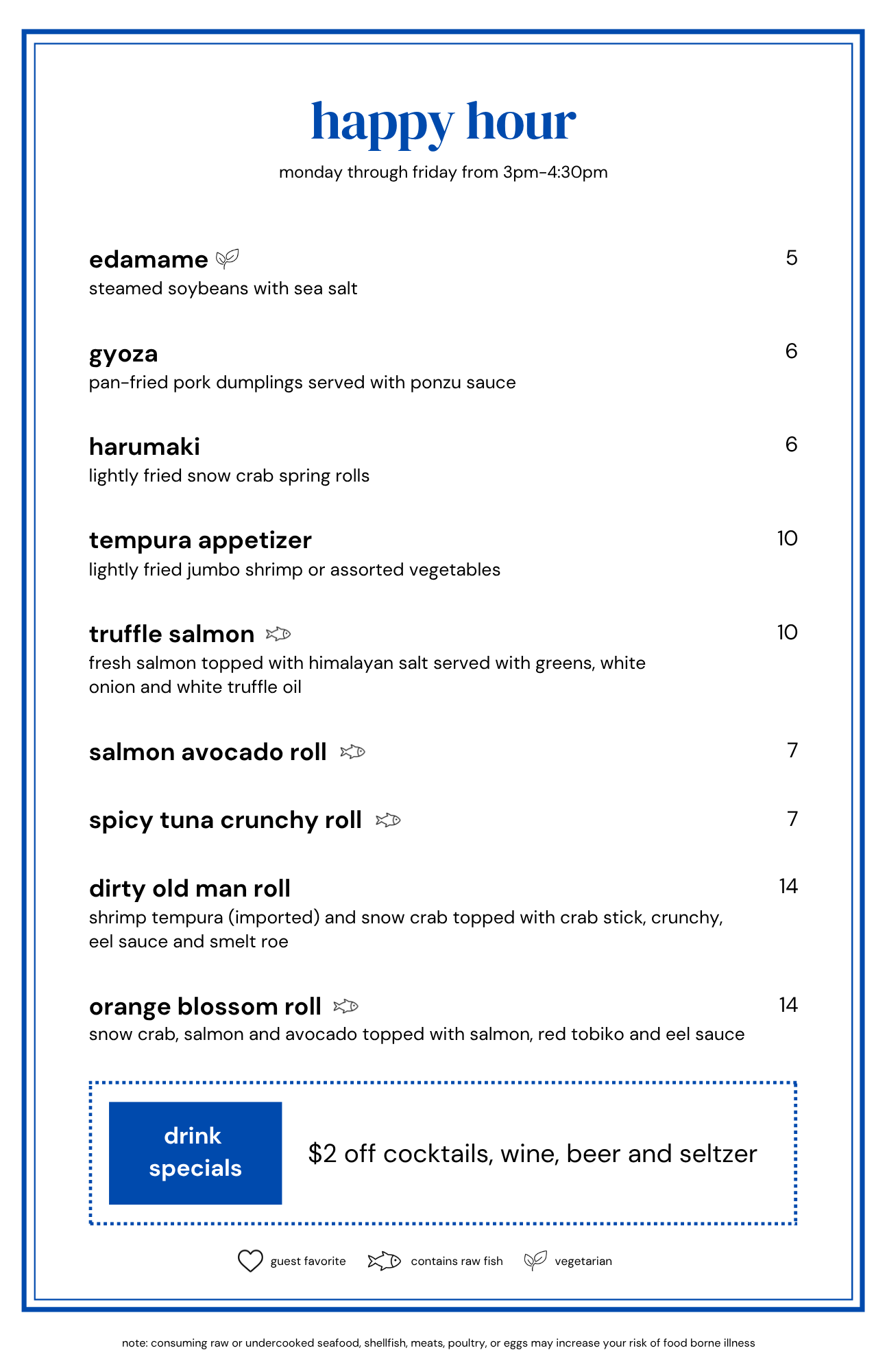 Happy Hour — Lakeview Pearl New Orleans